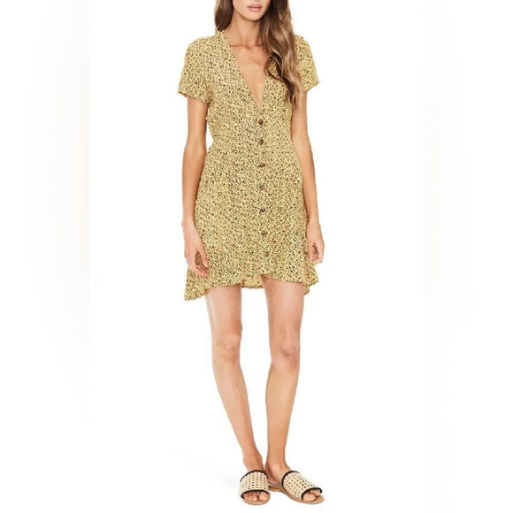 FAITHFULL THE BRAND by ANTHROPOLOGIE NWOT Pilou Floral Print Dress - Picture 1 of 9